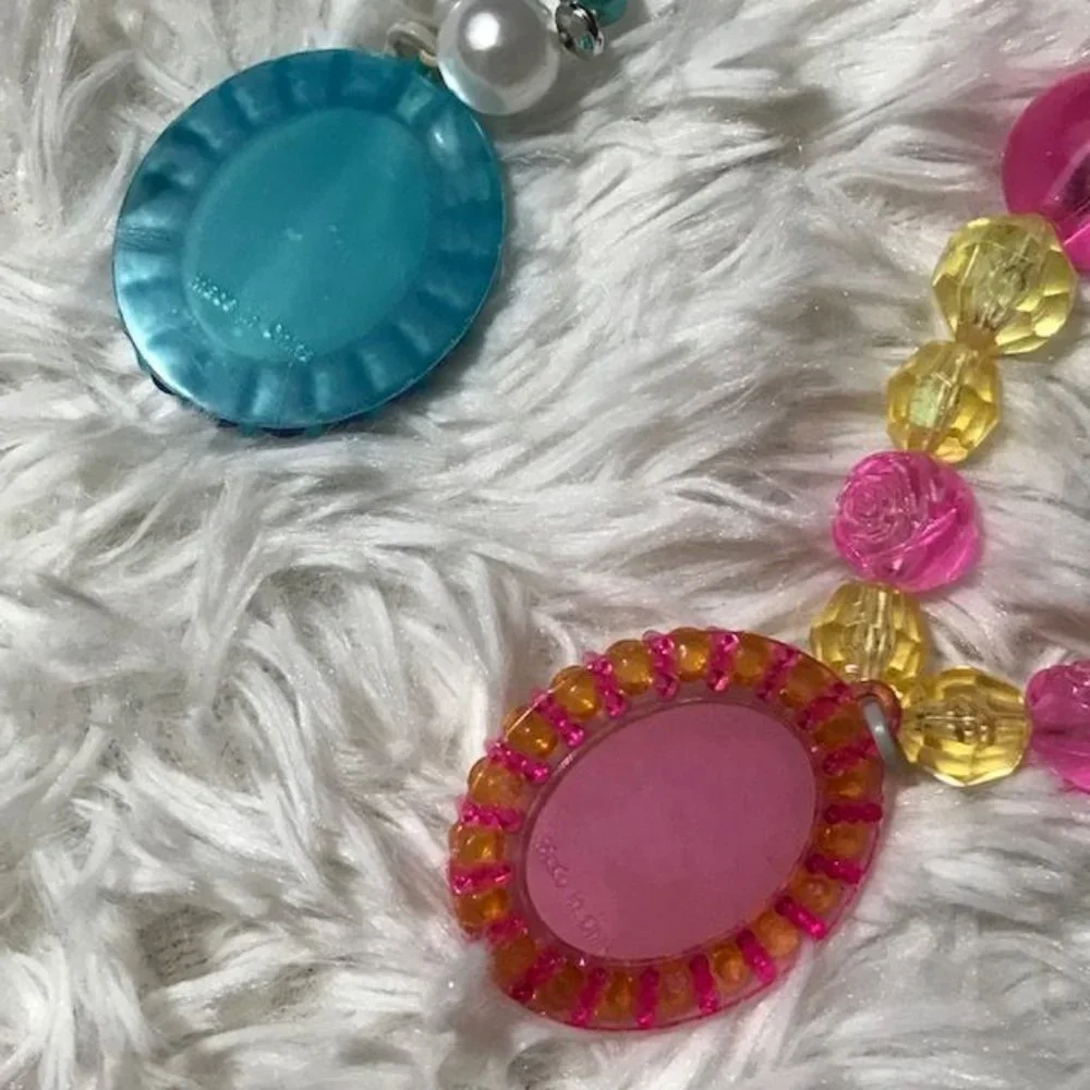 8 Pc Disney Princess Bead Necklace Bracelet Set